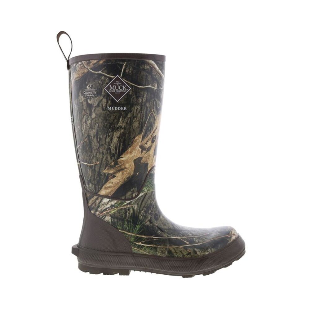 Original Muck Mens Mossy Oak Country DNA Mudder 15" Tall Boot Brown Boots (NWT)